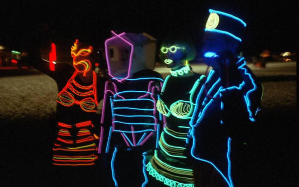 How to take the headache out of attaching EL Glowing Wires to your clothing