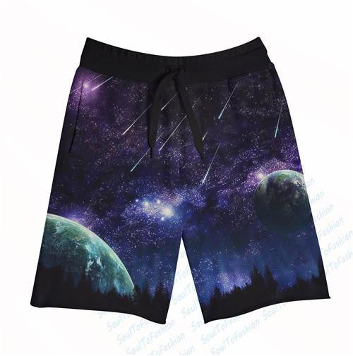 Galaxy Men's Shorts - NuLights