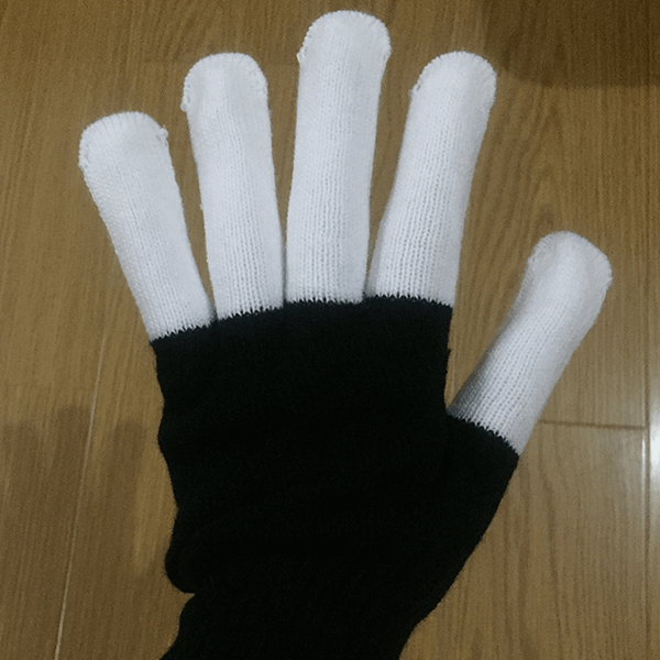 Full Finger LED Rave Gloves - Two Pack Discount - NuLights
