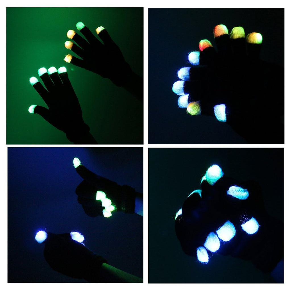 LED Rave Gloves | NuLights