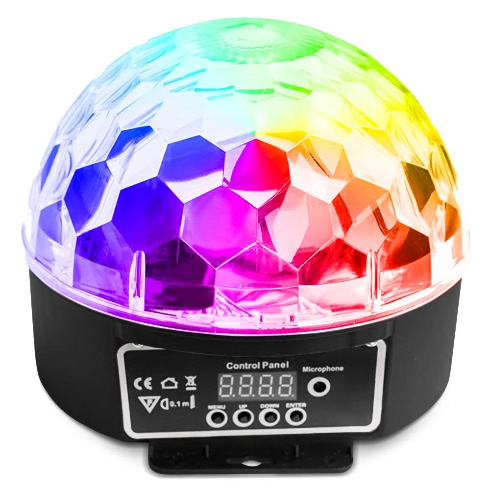 Mini Disco Ball Light, Voice Control, Disco Party Lights, Stage Lighting  For Car