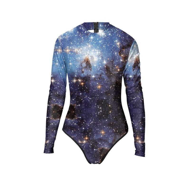 Long Sleeve Galaxy Bodysuit - NuLights