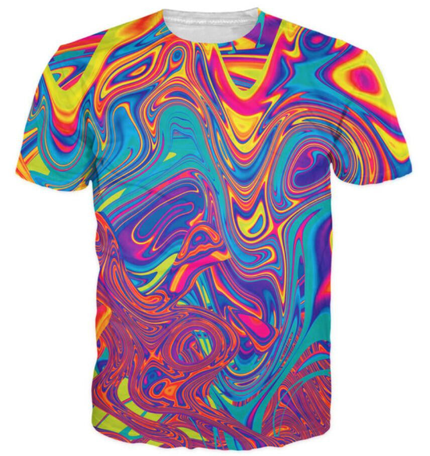 Color Spill Men's Tee | NuLights