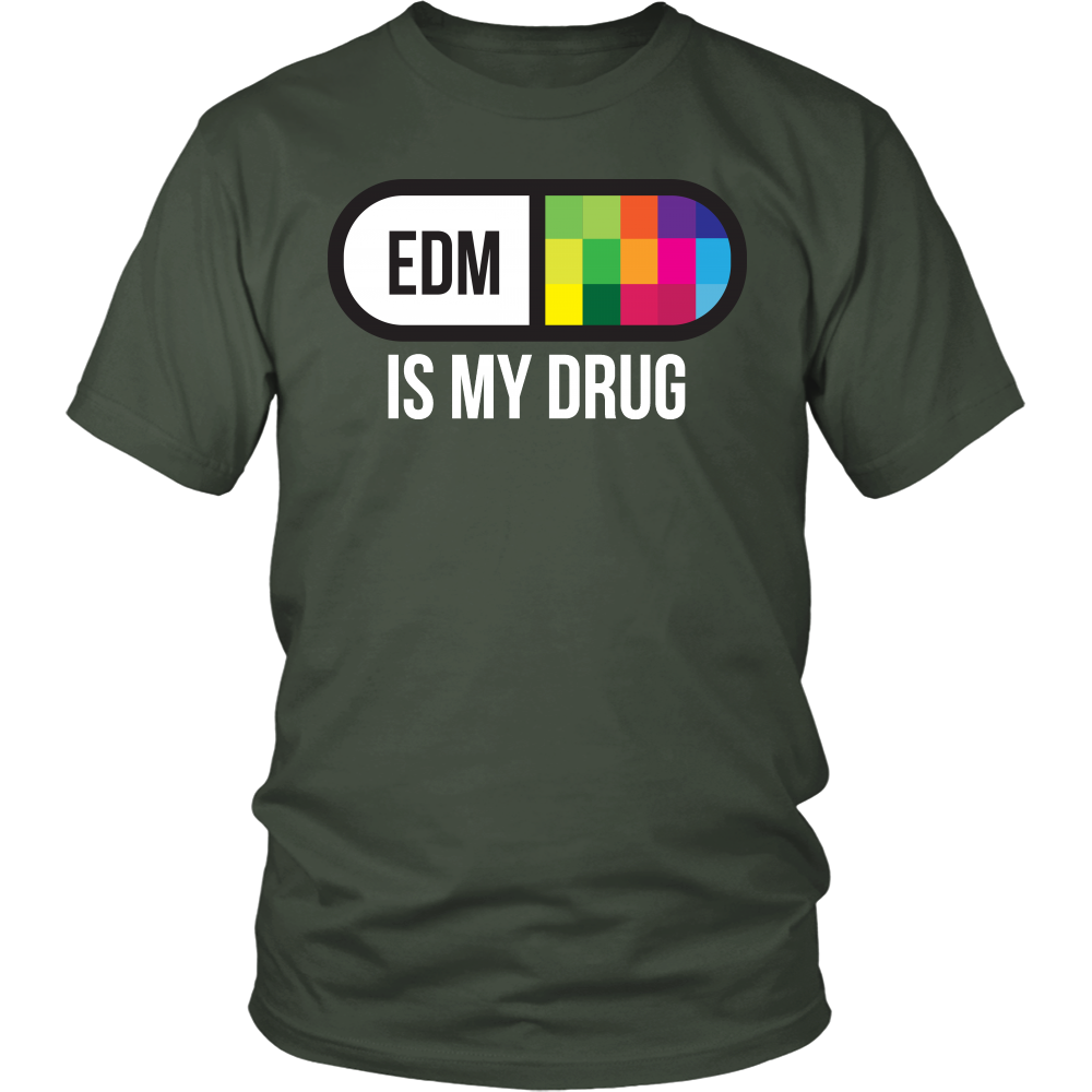EDM Pill Tee - Dark Colors - NuLights